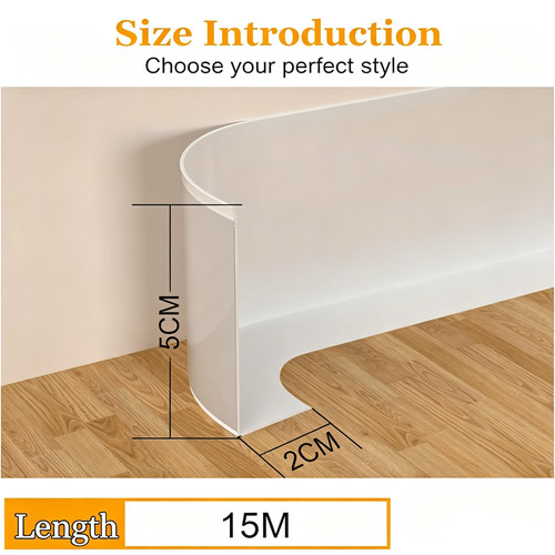 15m skirting board - 15m,