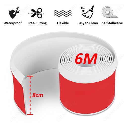 Pvc flexible skirting board - flexible, 6m