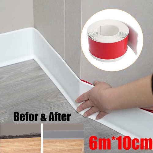 Skirting board self - skirting,