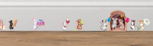 Mouse hole wall - mouse,