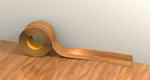 Pvc flexible skirting - board,
