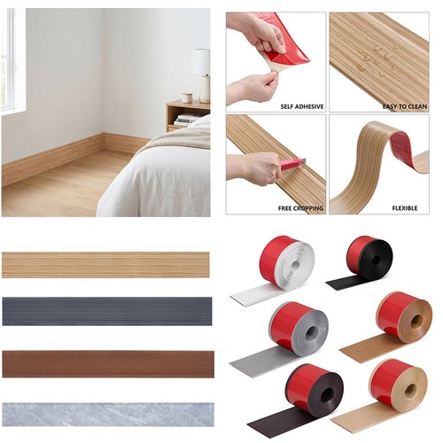 Pvc flexible skirting board - board, 1m