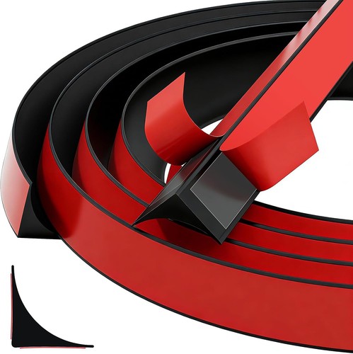 Black pvc quadrant - 3m,