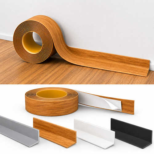 Self adhesive pvc skirting - self,