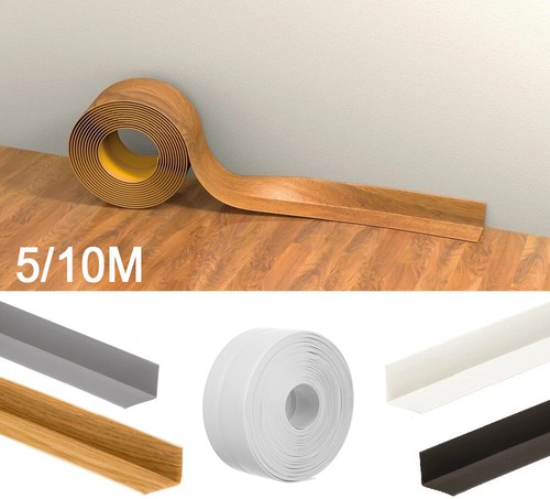 Skirting board self - skirting,